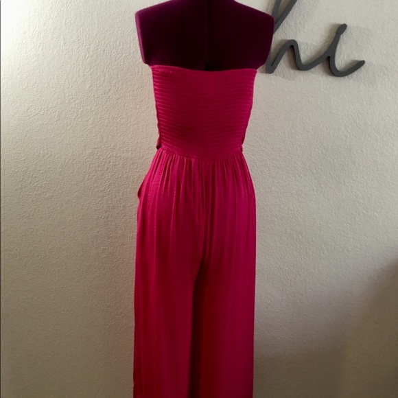 GUC Xhileration Pink Strapless Jumpsuit Sz. XS - Picture 4 of 4